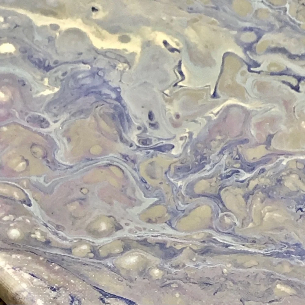 Abstract Acrylic Pour Canvas Art